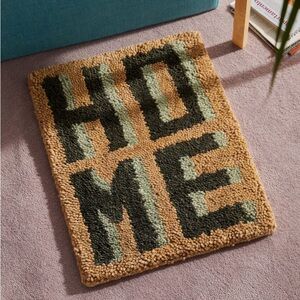 NWT 4 Letters Rug “HOME”